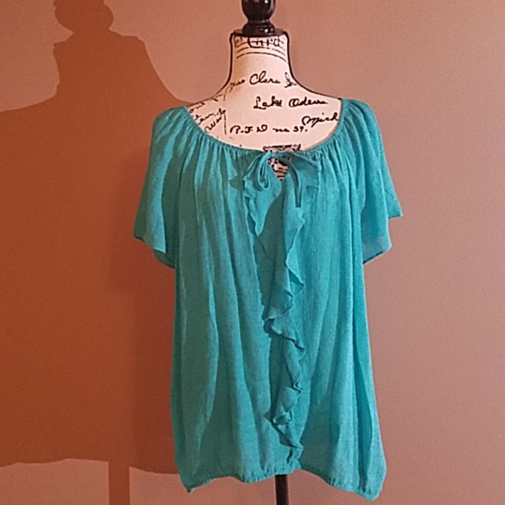 Flattering, flowy womens blouse